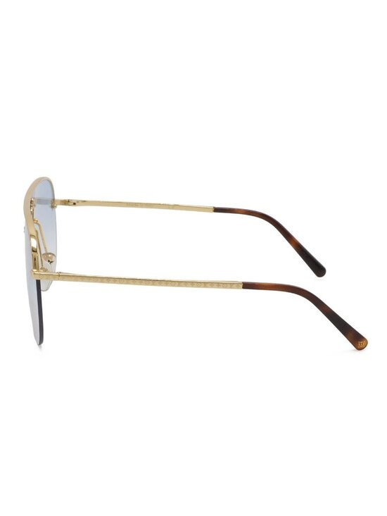 Louis Vuitton Sunglasses Gray Frame Logo Teardrop Monogram Blue Gradient Lenses main image 5